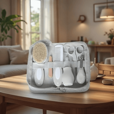 trousse de soin pour bébé images en rotations