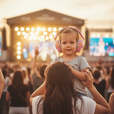 casque anti bruit bébé maman festival été