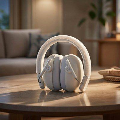 casque anti bruit pour bébé blanc pur