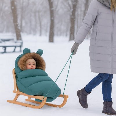 chancelière sarcelle traineau