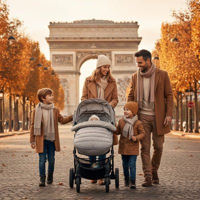 chancelière universelle pour poussette famille