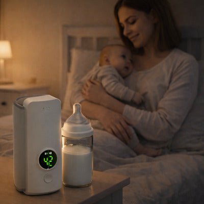 chauffe biberon nomade chambre bébé nuit