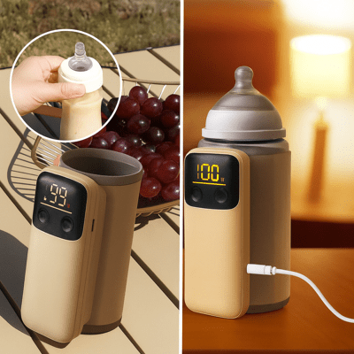 chauffe biberon nomade intérieur et extérieur