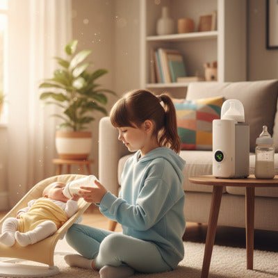 chauffe biberon nomade salon grande soeur