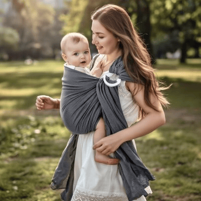 écharpe de portage bébé images en rotations