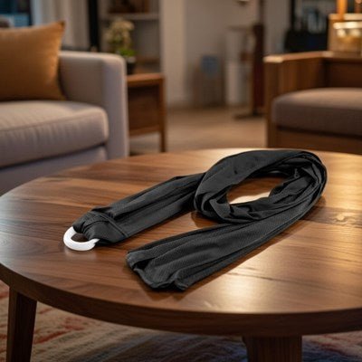 écharpe de portage bébé noire