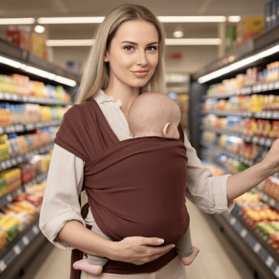 écharpe porte bébé images en rotations