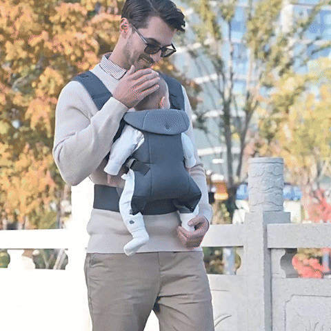 image rotation porte bébé naissance 