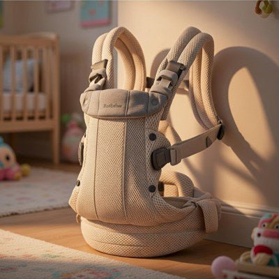 porte bébé baby bjorn crème