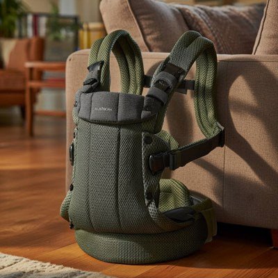 porte bébé baby bjorn vert olive