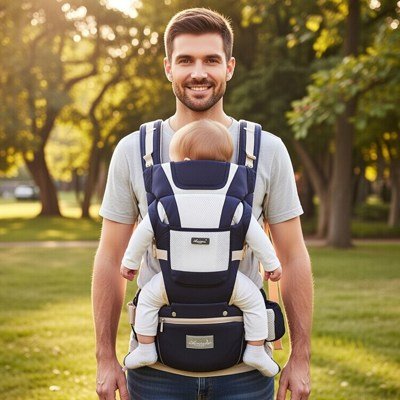 porte bébé marin papa