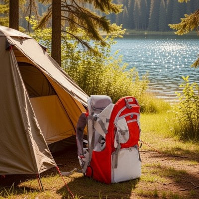 porte bébé randonnée rouge