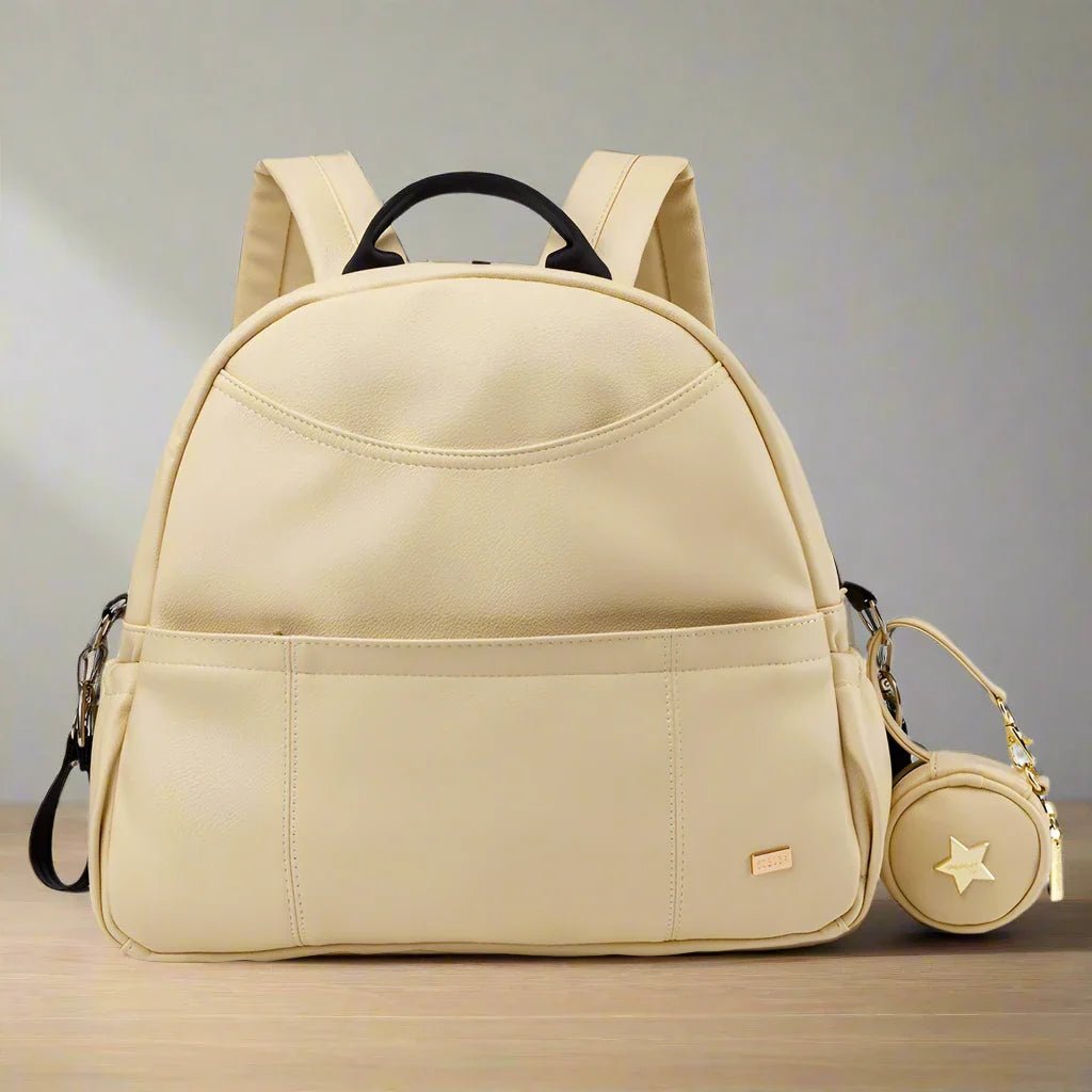 Sac à Dos - BlackDiaperBackpack™ - Jaune Clair - Collection Bébé Plume