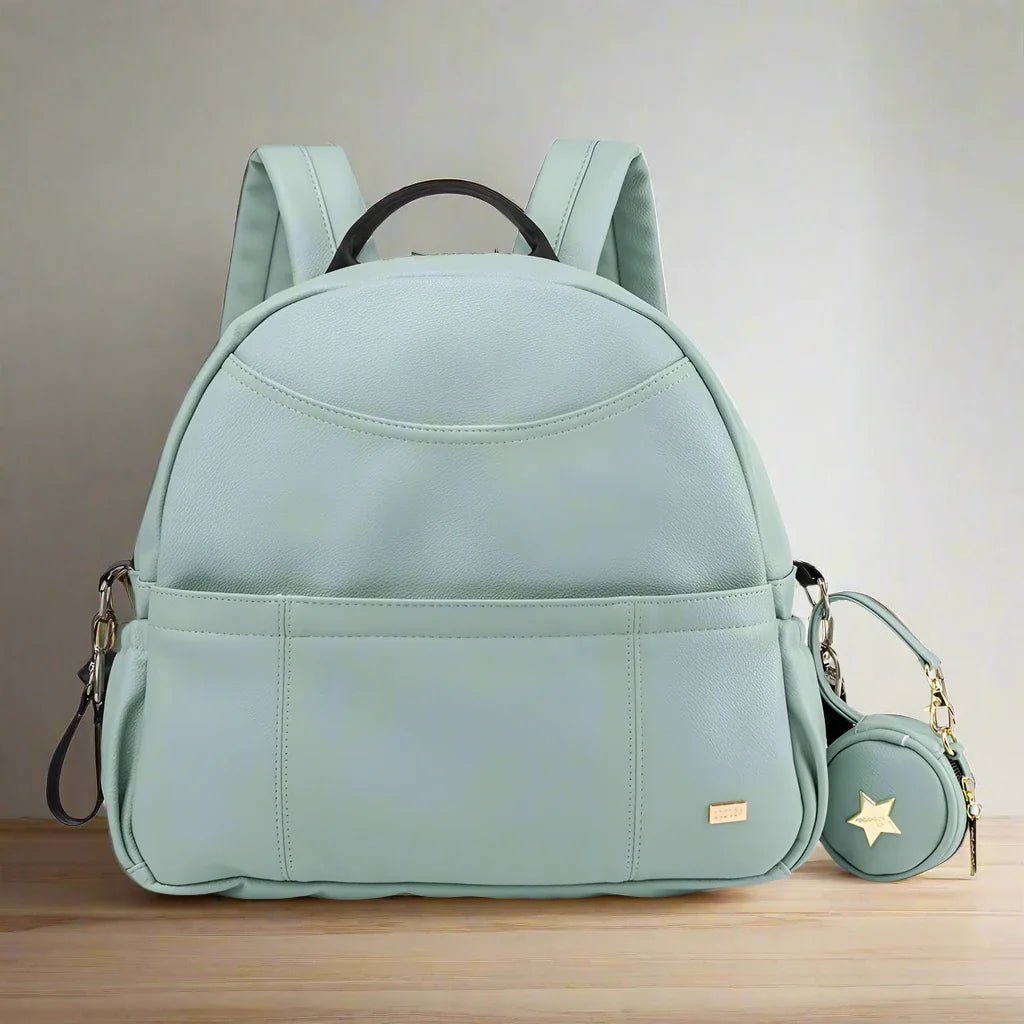 Sac à Dos - BlackDiaperBackpack™ - Vert - Collection Bébé Plume