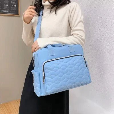 Sac à Langer - TotalProtectDiaperBag™ - Bleu - Collection Bébé Plume