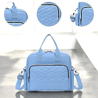 Sac à Langer - TotalProtectDiaperBag™ - Bleu - Collection Bébé Plume