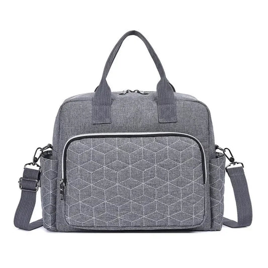 Sac à Langer - TotalProtectDiaperBag™ - Gris - Collection Bébé Plume