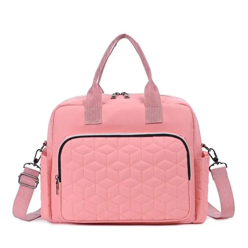 Sac à Langer - TotalProtectDiaperBag™ - Rose - Collection Bébé Plume