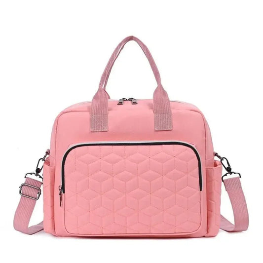 Sac à Langer - TotalProtectDiaperBag™ - Rose - Collection Bébé Plume