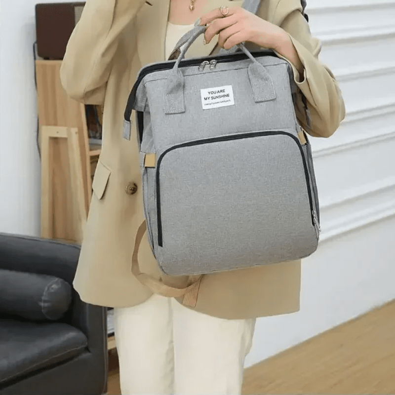 Sac de Voyage - BigBackpack™ - Gris - Collection Bébé Plume