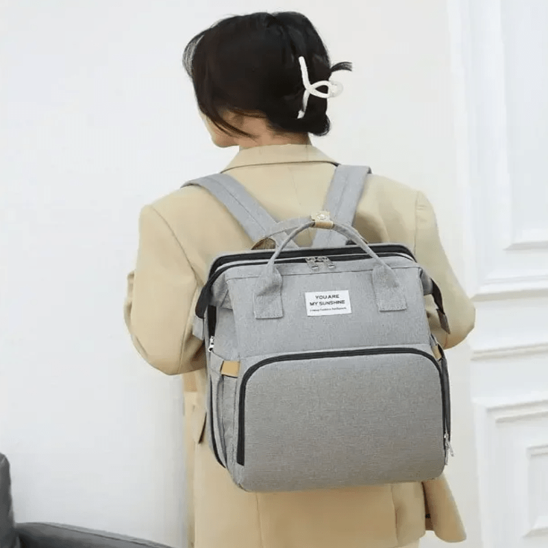 Sac de Voyage - BigBackpack™ - Gris - Collection Bébé Plume