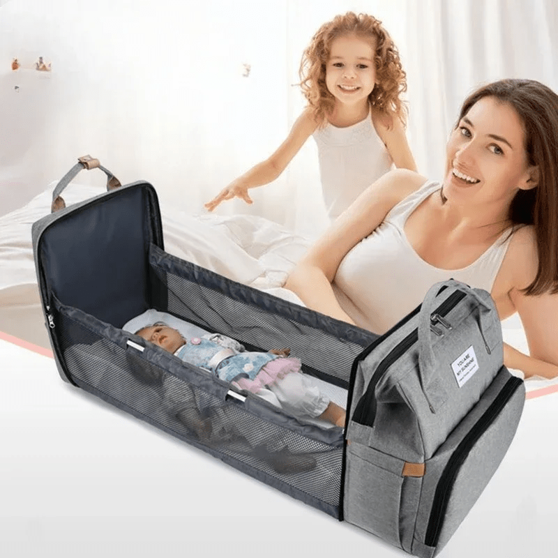 Sac de Voyage - BigBackpack™ - Gris - Collection Bébé Plume