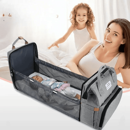Sac de Voyage - BigBackpack™ - Gris - Collection Bébé Plume