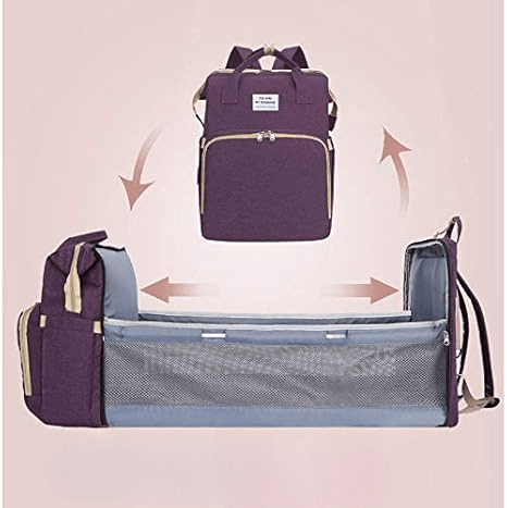 Sac de Voyage - BigBackpack™ - Violet - Collection Bébé Plume